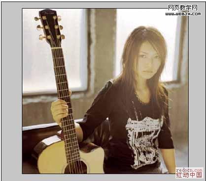 photoshop繪制仿矢量女歌手yui