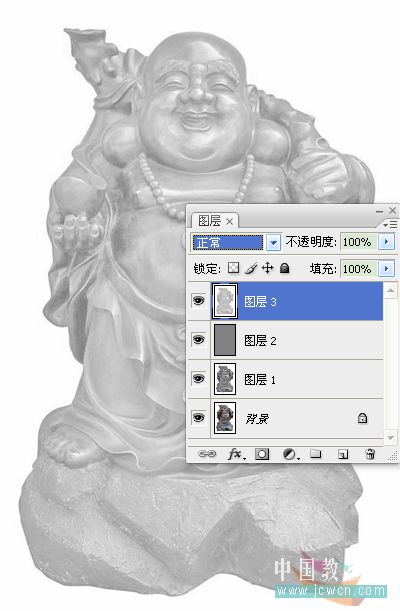 photoshop顯神奇魔功讓銅變玉