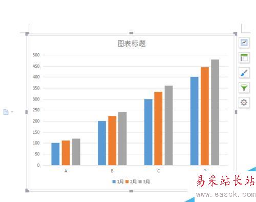 怎么在word文檔中制作條形統計圖？