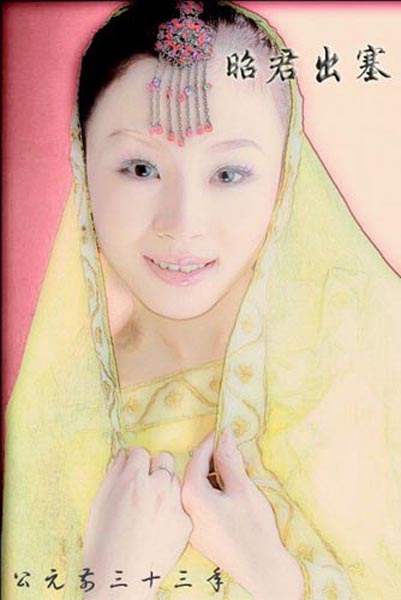 photoshop把美女照片變卡通工筆畫教程_網頁設計webjx.com在線轉載