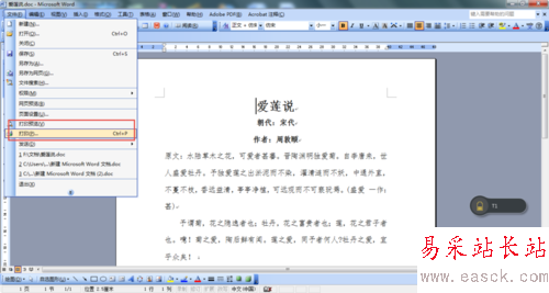 word文檔轉(zhuǎn)換PDF