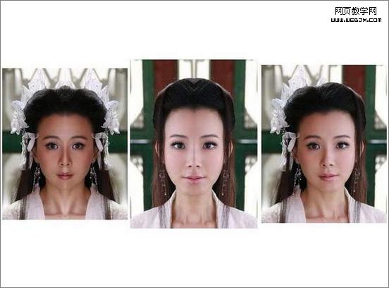 ps出來(lái)的對(duì)稱明星照