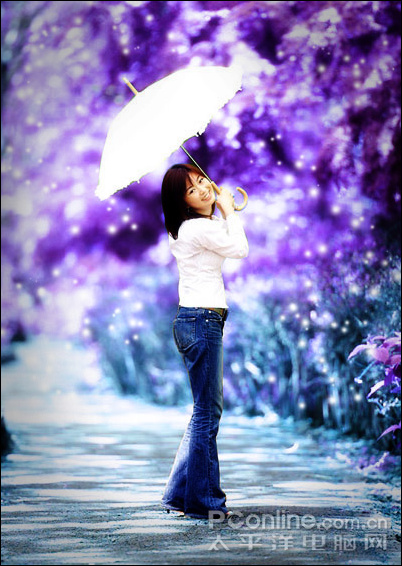 photoshop教程：圖層樣式制作相框