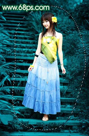 photoshop打造一只綠色的蝴蝶精靈