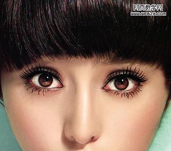 photoshop照片教程:漂亮的模特完美氣質_webjx.com