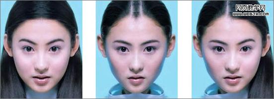 ps出來(lái)的對(duì)稱明星照