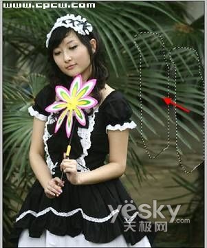 photoshop營造夢幻效果_神秘園中的精靈_網頁設計webjx.com整理轉載