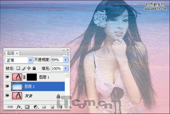 ps摳圖教程:顏色范圍命令摳出性感美女_網頁設計