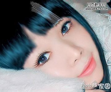 ps調(diào)色教程:卡通仿手繪美女-www.webjx.com