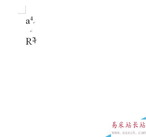 word中如何輸入a的平方？