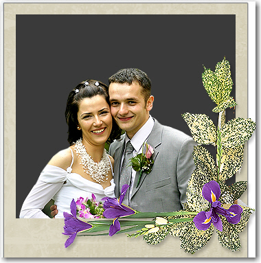 photoshop創建婚禮類網站模板_webjx12