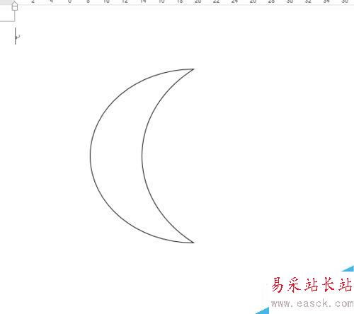 word 怎么畫(huà)月亮？