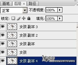 photoshop照片合成:黑暗中的超絢芭蕾舞美女