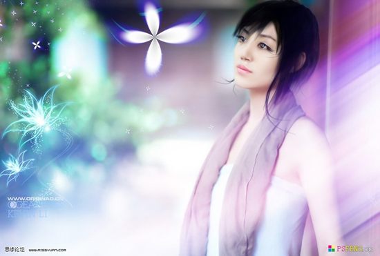 photoshop照片教程:簡單仿手繪