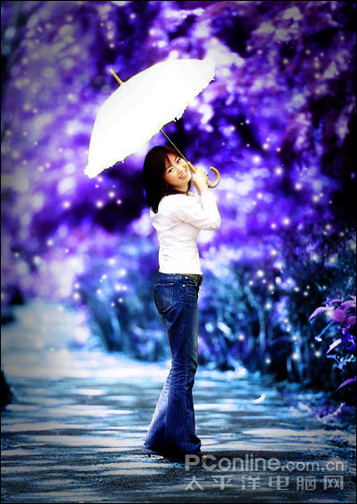 photoshop教程：圖層樣式制作相框