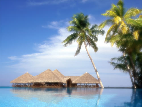 photoshop回憶夏天里美麗的海灣