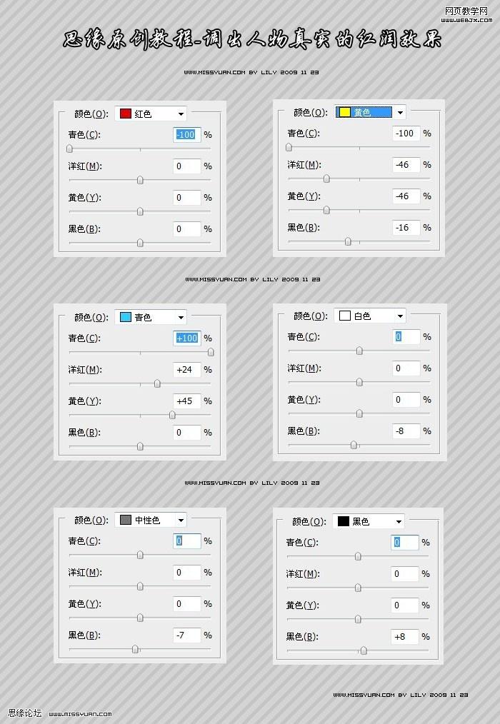 ps調(diào)色教程:紅潤(rùn)色調(diào)的美女照片_網(wǎng)頁(yè)設(shè)計(jì)