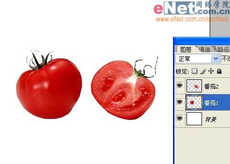 imageready制作刀切西紅柿動畫效果圖_網頁設計webjx.com整理