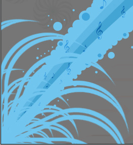 photoshop繪制分享音樂海報_webjxcom41