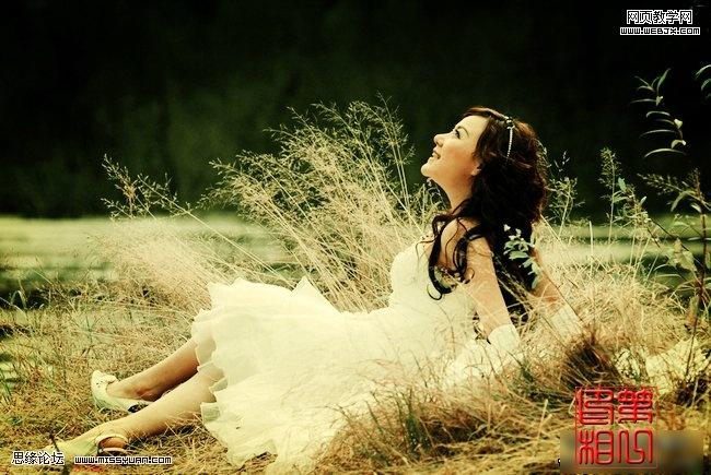 photoshop調(diào)色教程:漂亮的月桂女神_webjx.com