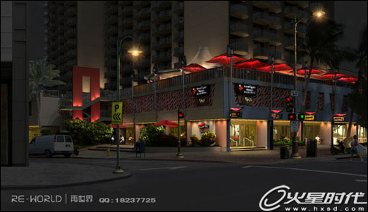 photoshop模擬燈光場景3d渲染光感_webjx.com