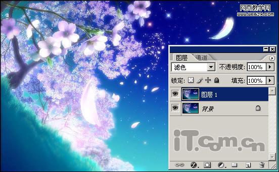 photoshop照片合成教程:夢(mèng)幻雪山-網(wǎng)頁設(shè)計(jì)