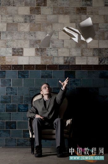 photoshop濾鏡為照片做光線照射效果