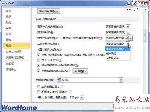 從其他程序粘貼