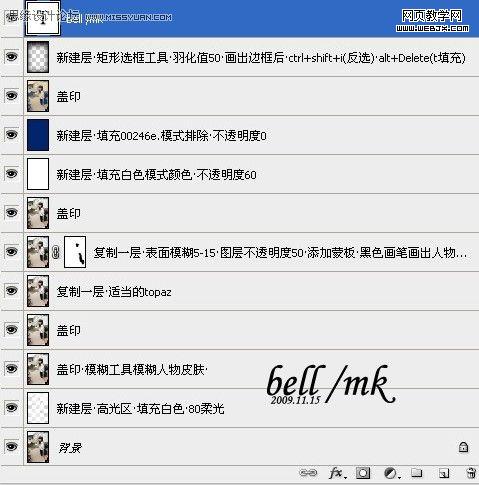 ps調色教程:漂亮的暗調效果美女照片_網(wǎng)頁設計