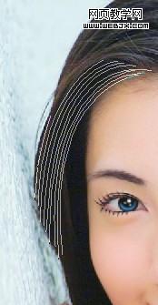 photoshop教程:美女照片仿手繪-webjx.com