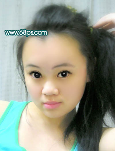 photoshop教程：這樣制作網絡美女