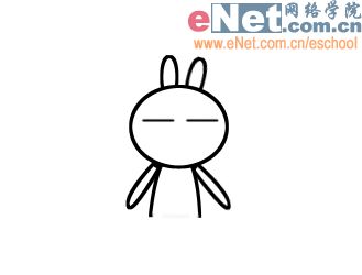 用ps與ir打造兔斯基撞墻搞笑表情_網頁設計webjx.com整理