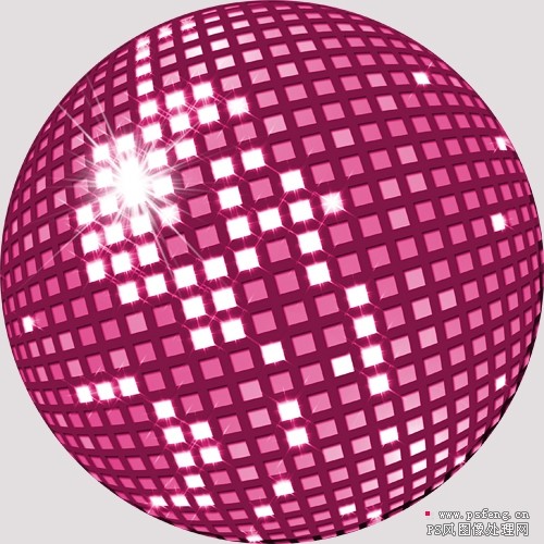 photoshop制作disco風格文字特效_webjxcom