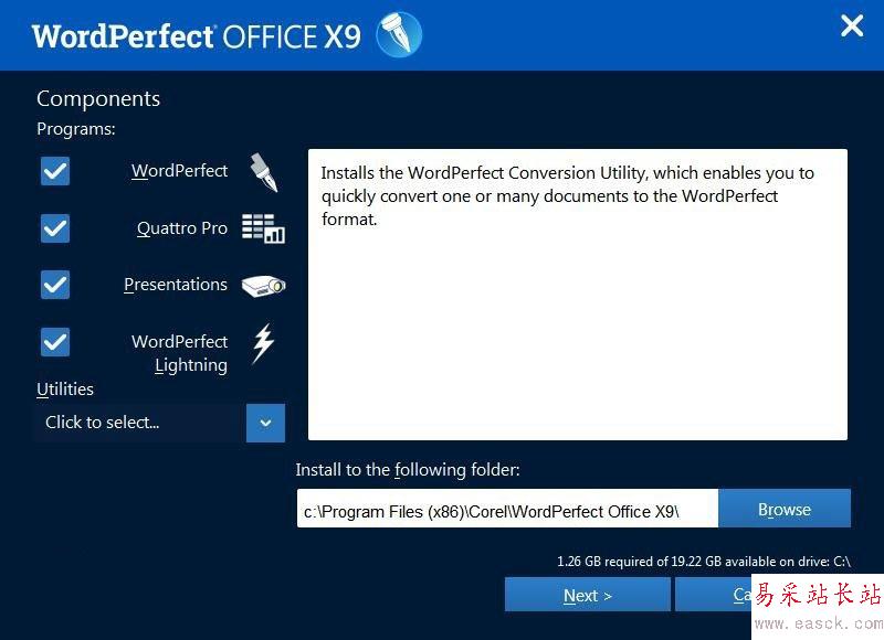 WordPerfect Office X9 Standard下載