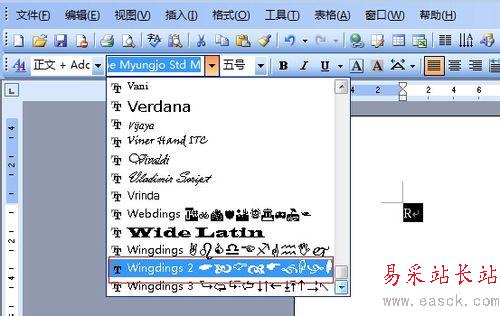 如何在WORD方框內(nèi)輸入打鉤符號(hào)