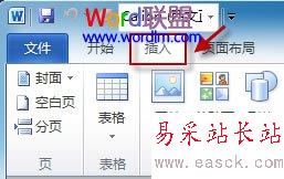 進(jìn)入插入選項(xiàng)卡