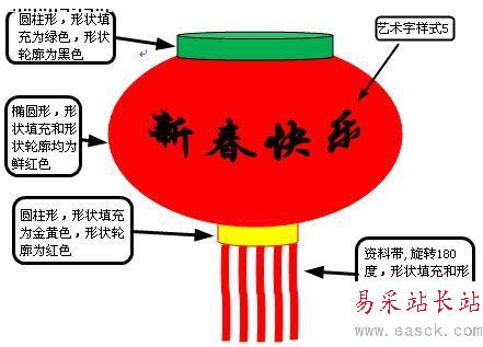 新年到用Word2007制作春節喜慶用品