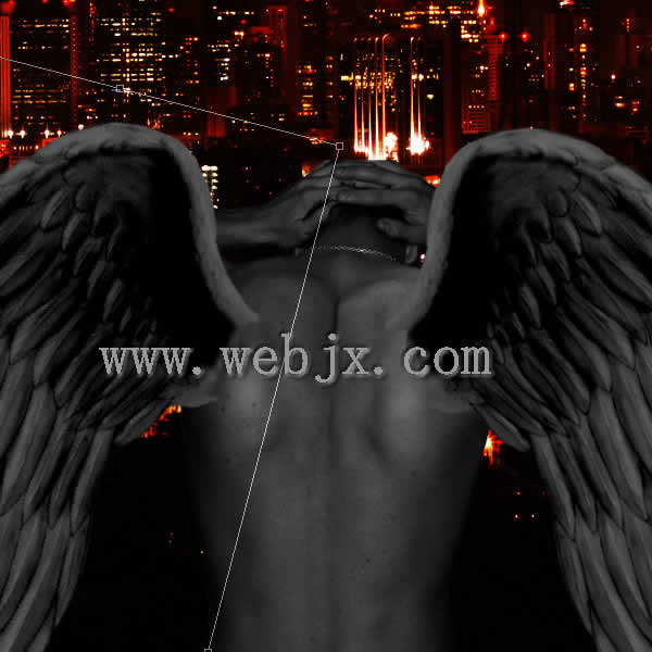 photoshop照片合成:惡魔炸毀城市特效_網(wǎng)頁設(shè)計