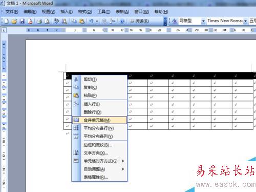 word制作課程表