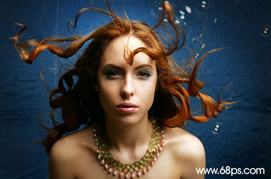 photoshop制作逼真的水中倒影