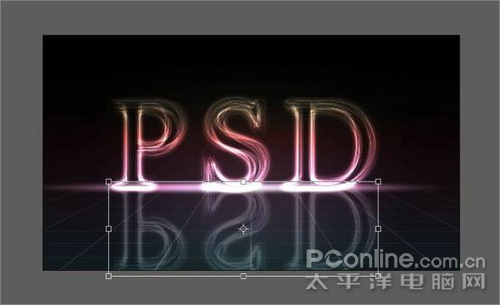 photoshop簡(jiǎn)單制作光線流動(dòng)效果文字
