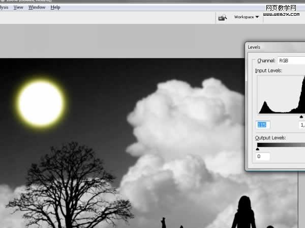 ps合成教程:美麗的黃昏家庭和諧風景-webjx.com