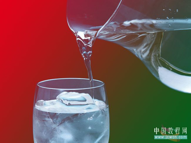 photoshop實(shí)例教程:利用ps的圖層混合選項(xiàng)摳出透明玻璃杯-網(wǎng)頁設(shè)計(jì)