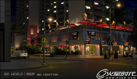 photoshop模擬燈光場景3d渲染光感_webjx.com