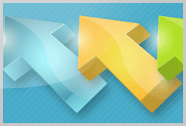 photoshop繪制3d立體發(fā)光箭頭_webjx.com編譯