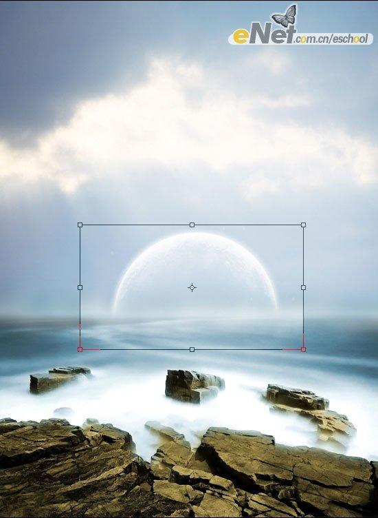 photoshop照片合成:夢幻海岸之光(5)