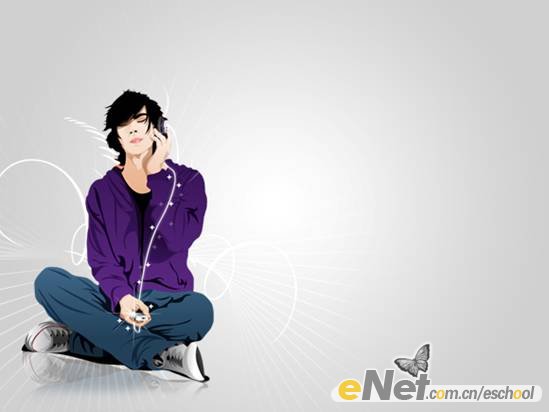 photoshop打造時尚音樂宣傳畫面