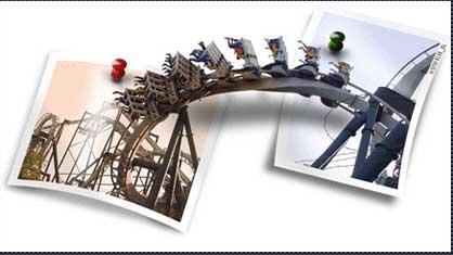 ps教程:照片也能3d立體效果