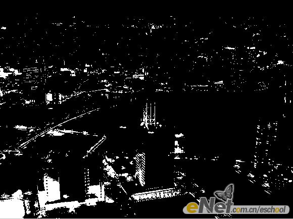 photoshop教程:制作閃亮燈光的城市夜景_webjx.com