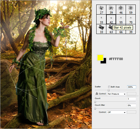 photoshop照片合成:制作奇幻森林場(chǎng)景_網(wǎng)頁(yè)設(shè)計(jì)
